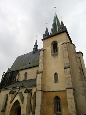 Gotický kostel sv. Gotharda